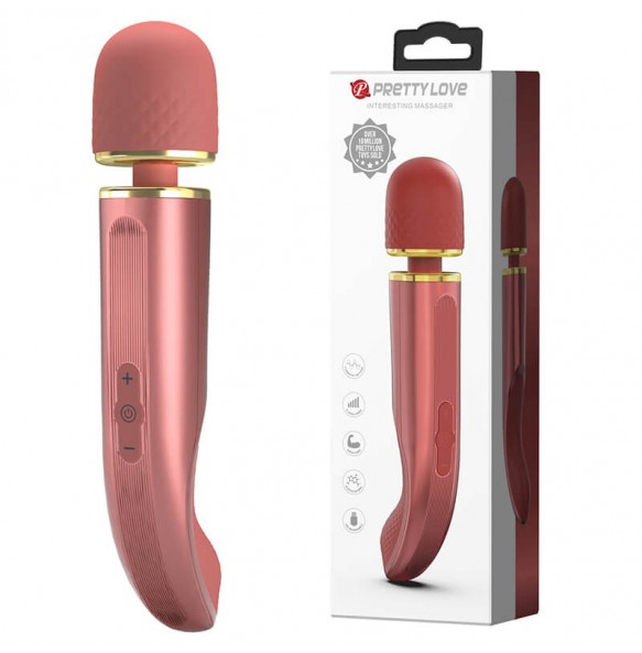 PRETTY LOVE - Colorful Powerful AV Wand (Chargeable - Pink)